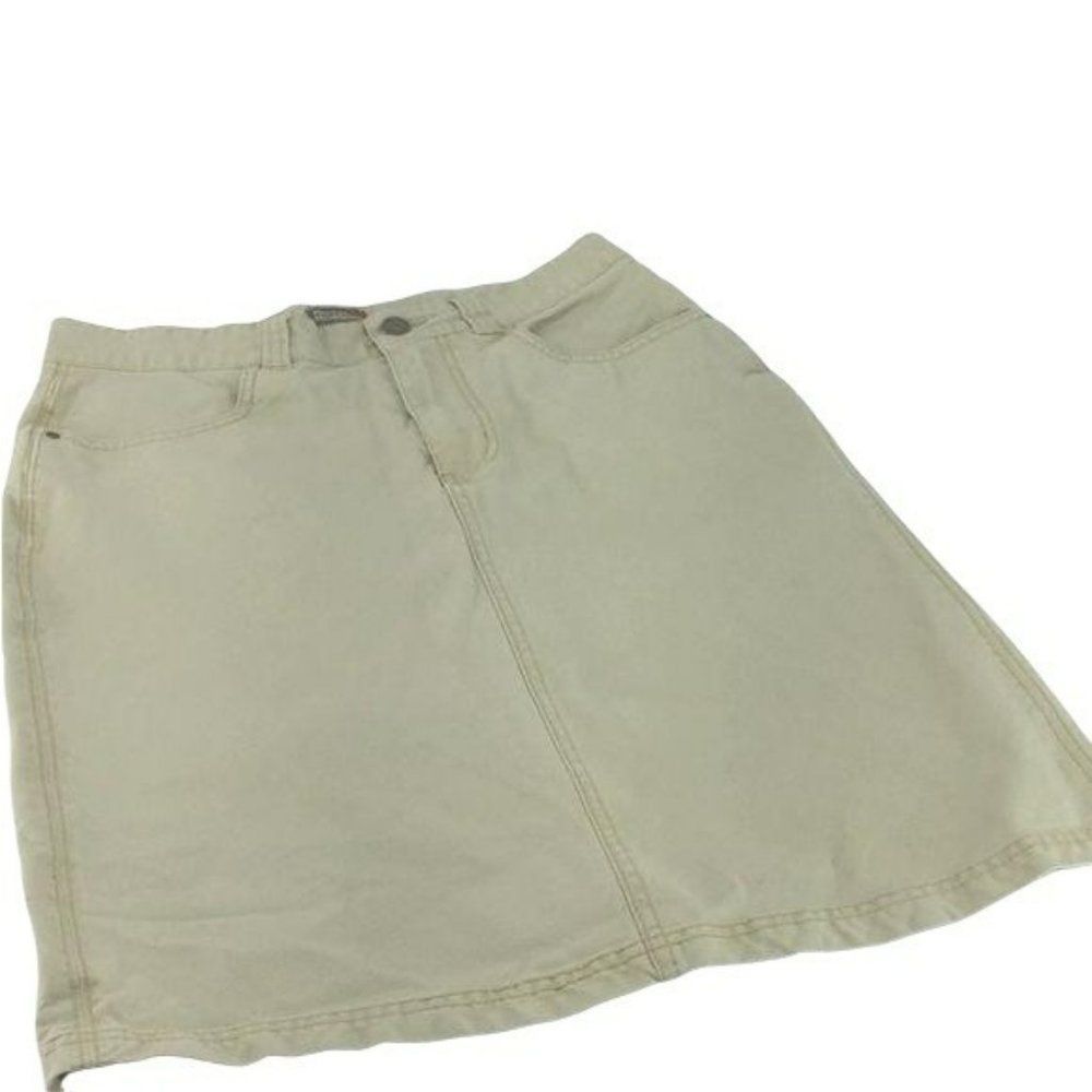 Royal Robbins Sport Tan size 2  Fitted‎ Skirt